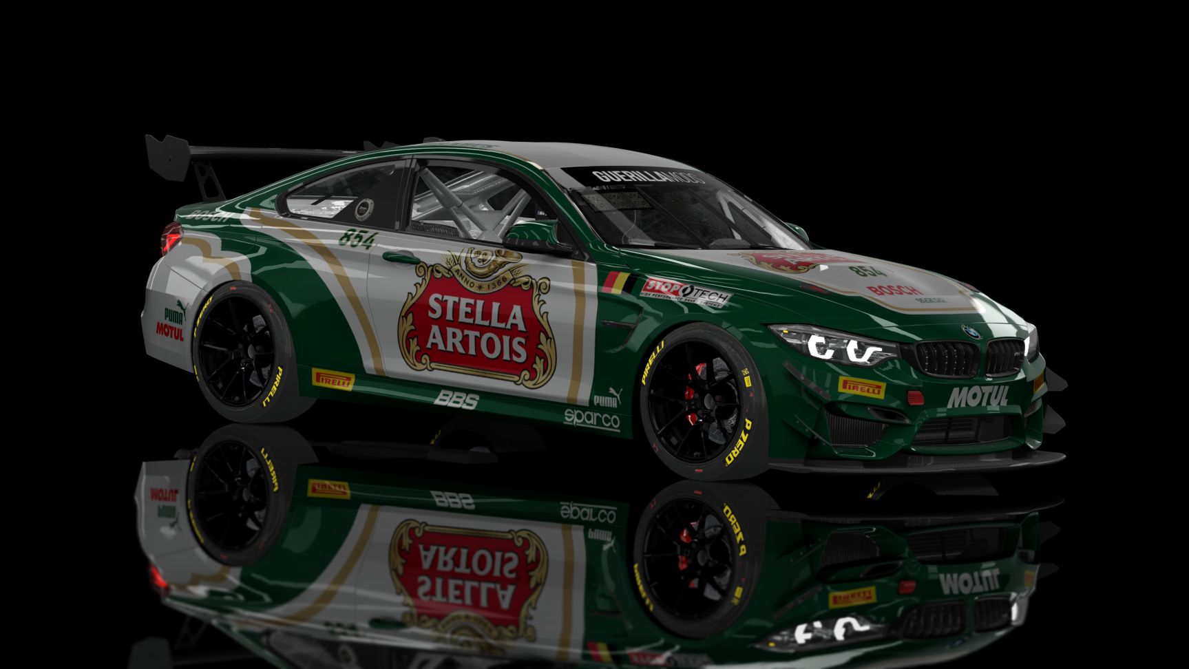 ACFGT4 - BMW M4 2018, skin Stella