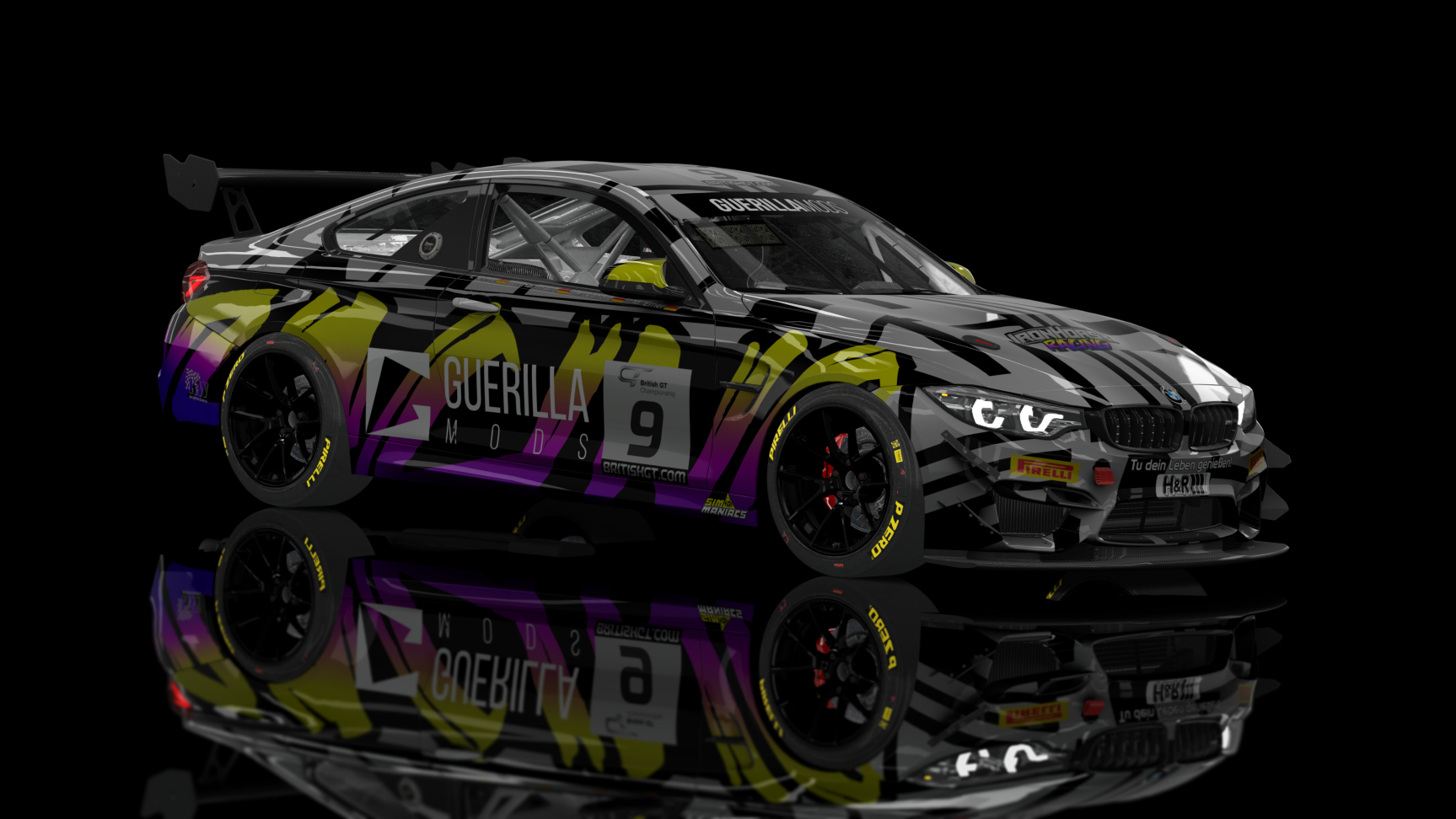 ACFGT4 - BMW M4 2018, skin ironhorst 2_0