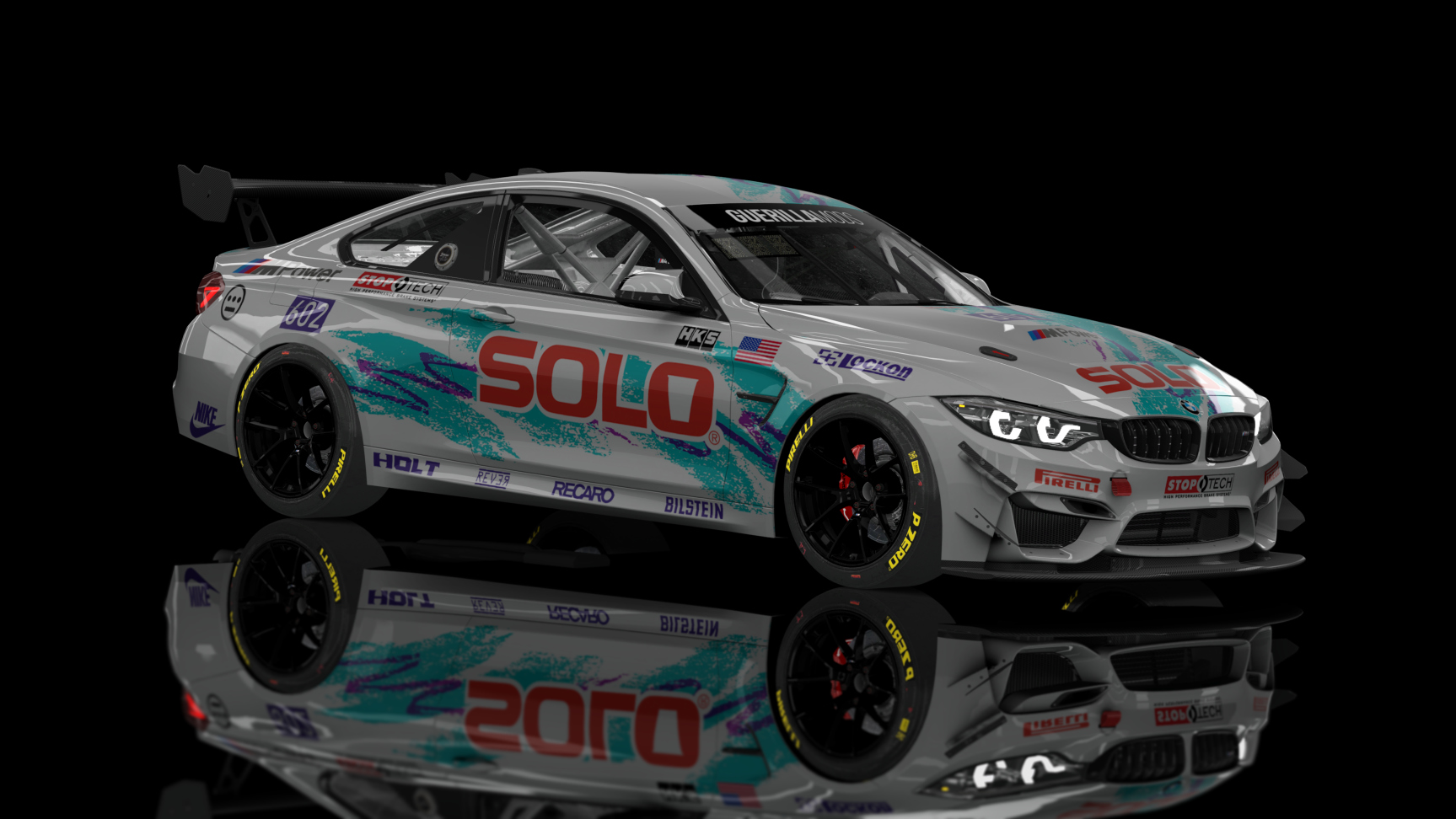 ACFGT4 - BMW M4 2018, skin solo