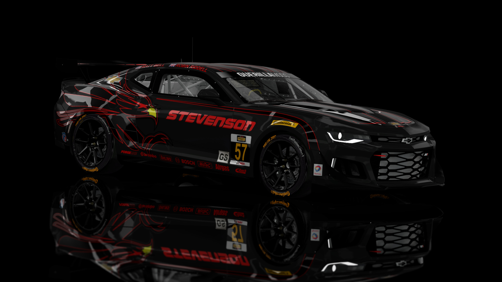 ACFGT4 - Chevrolet Camaro 2017, skin 57_stevenson_motorsport