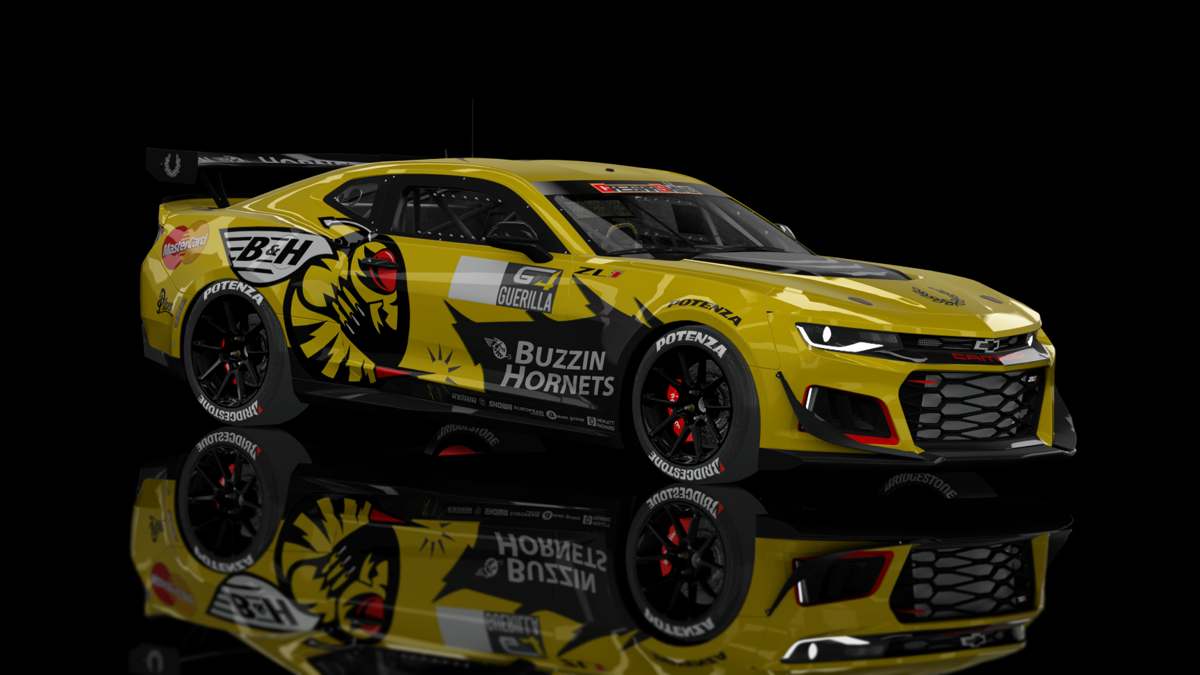 ACFGT4 - Chevrolet Camaro 2017, skin BuzzinHornets