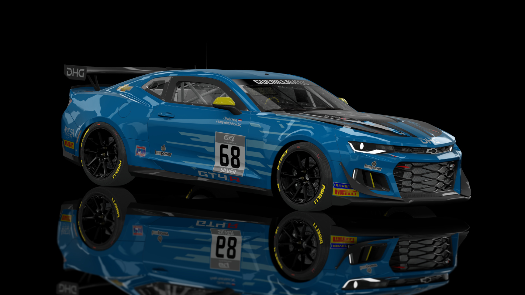 ACFGT4 - Chevrolet Camaro 2017, skin rm_gt4_european_series_2019_v8_racing_68