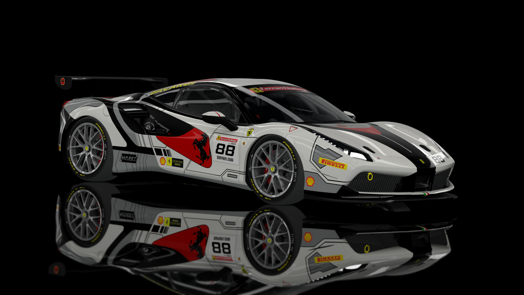 ACFGT4 - Ferrari 488 2019, skin 2020_FC_88_erg_cylon