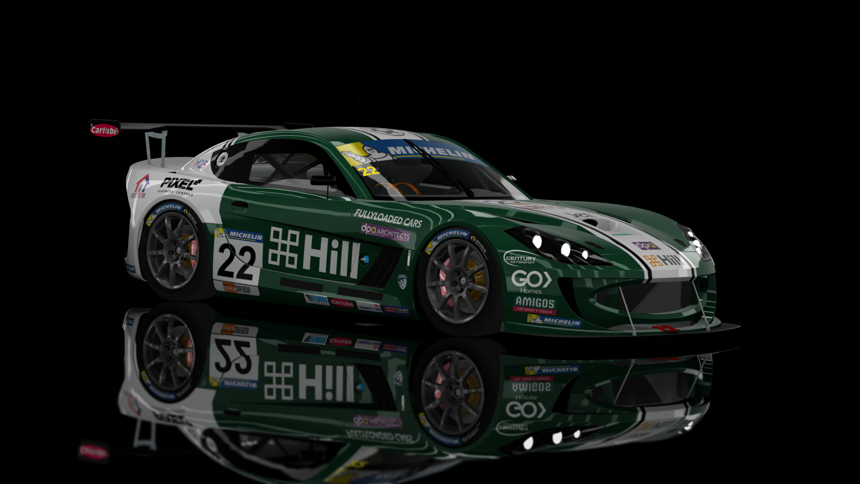 ACFGT4 - Ginetta G55 2017, skin 2017_22_green