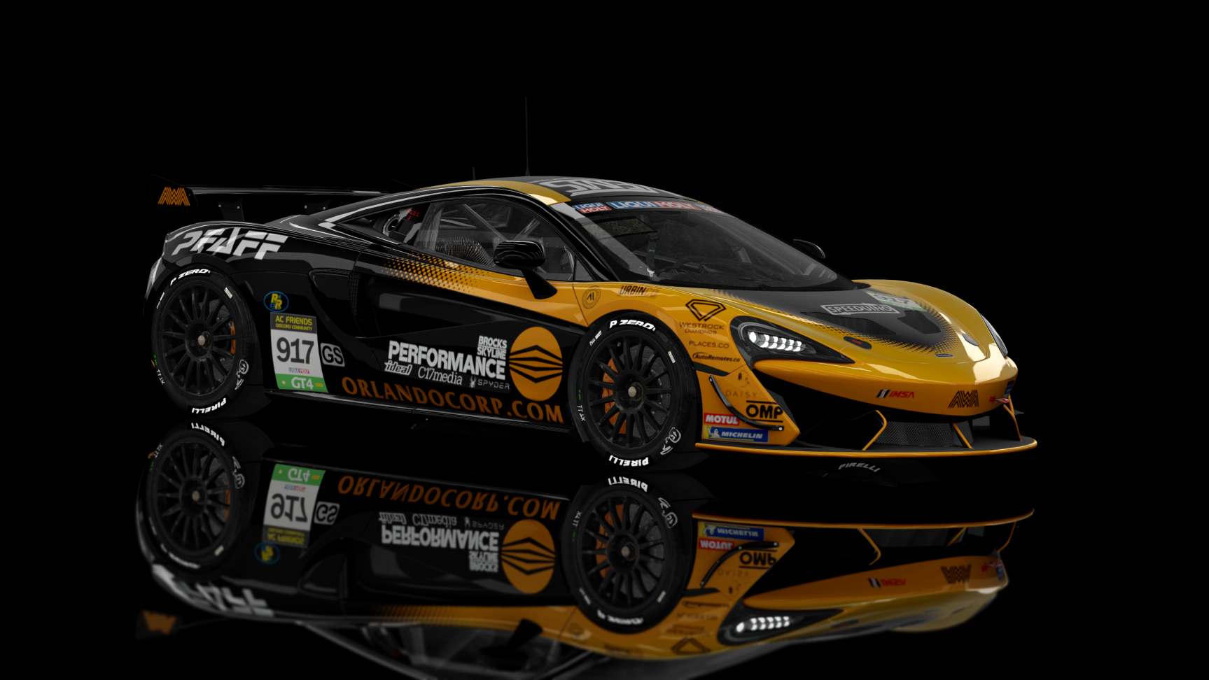 ACFGT4 - McLaren 570S 2016, skin ACFGTWC_BATHURST_GT4_917