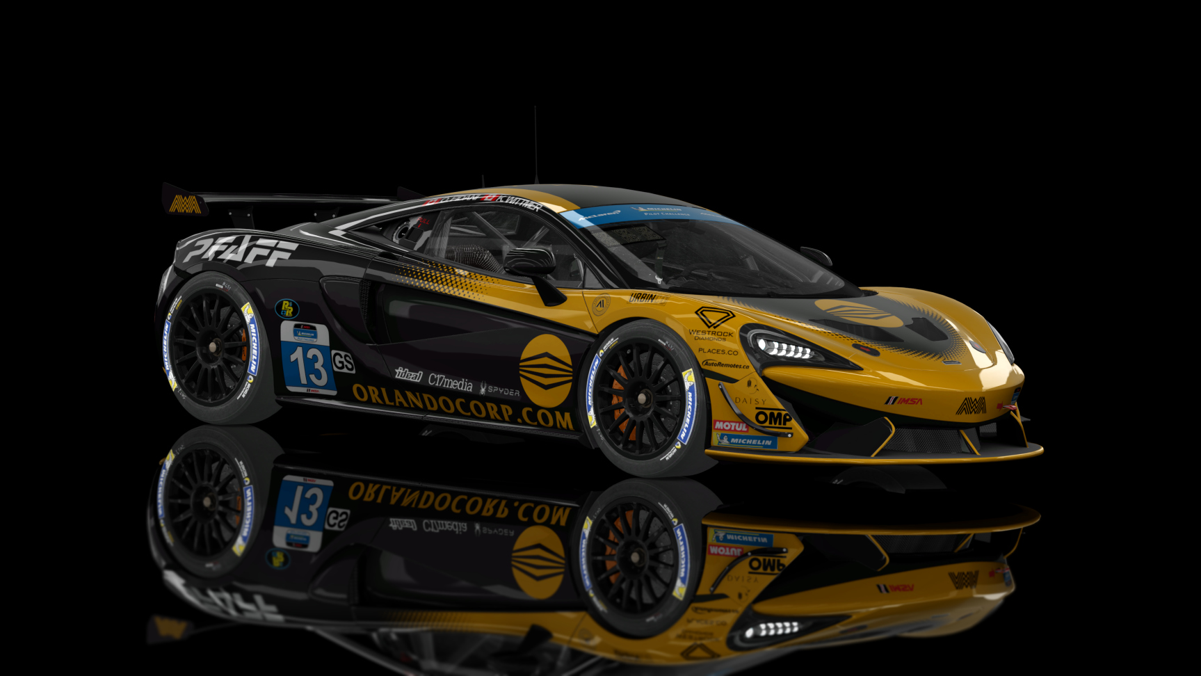 ACFGT4 - McLaren 570S 2016, skin AWA_Racing_Team_13