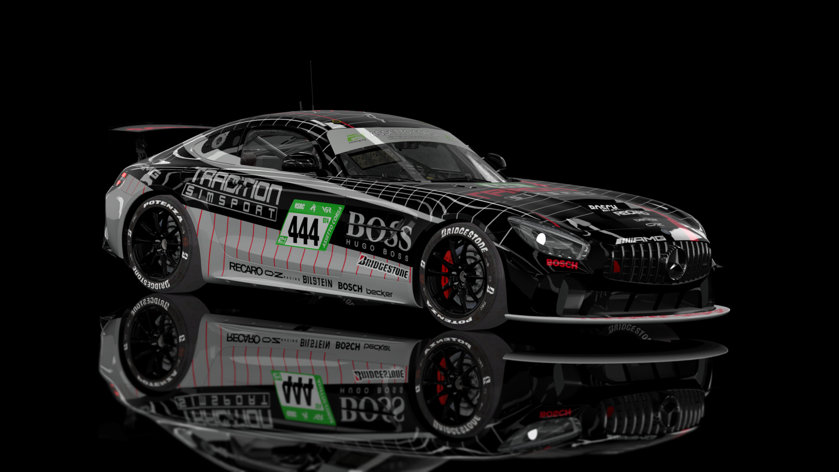 ACFGT4 - Mercedes AMG, skin NBR24_RACE2023_GT4_444