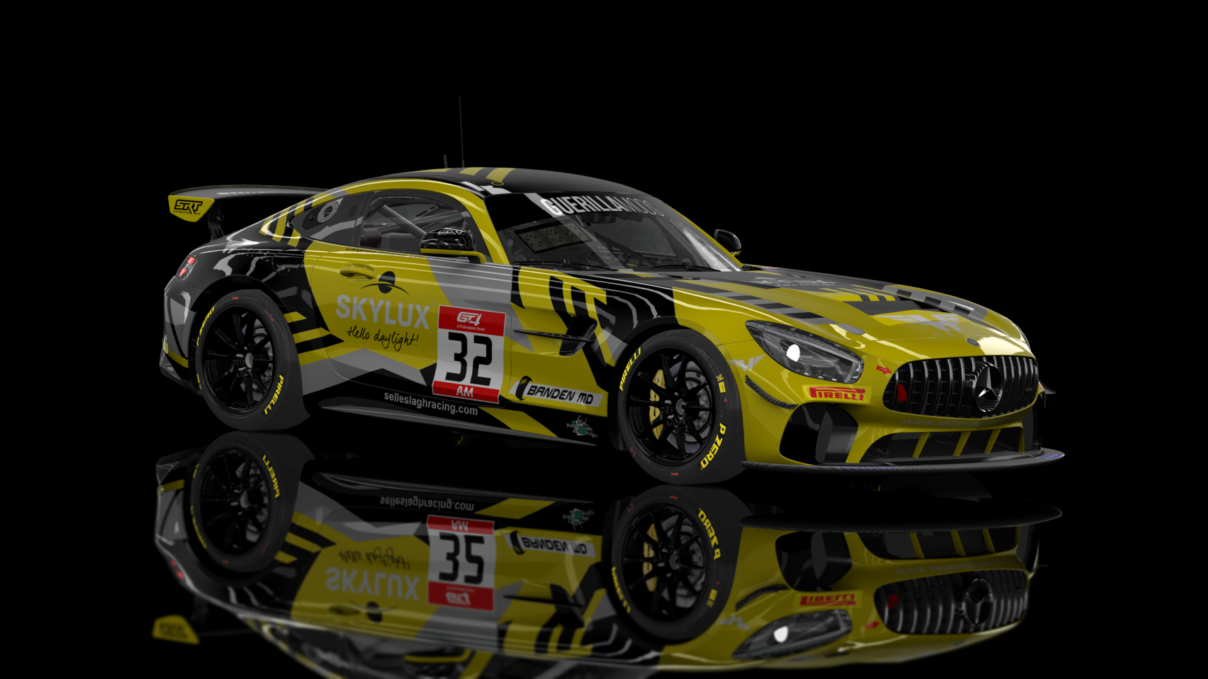 ACFGT4 - Mercedes AMG, skin gt4_european_series_selleslagh_32