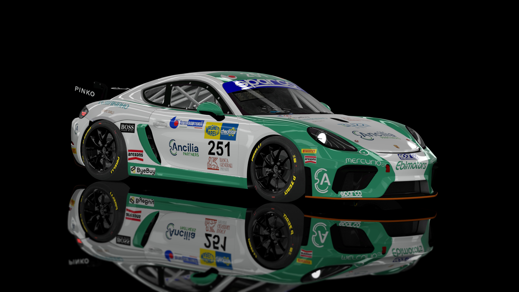 ACFGT4 - Porsche 718 Cayman GT4 Clubsport 2019 Preview Image