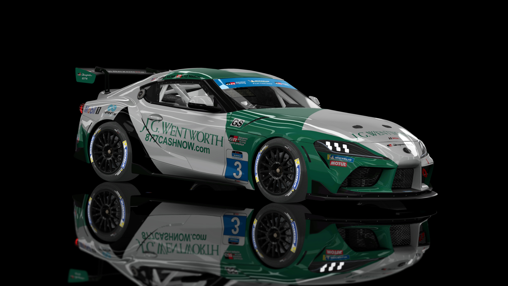 ACFGT4 - Toyota Supra A90 2019, skin 2022_Infinity_Autosport_3