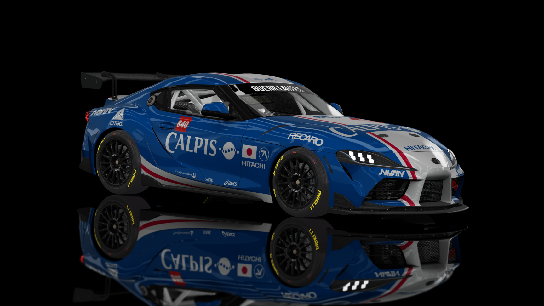 ACFGT4 - Toyota Supra A90 2019, skin 840-calpis