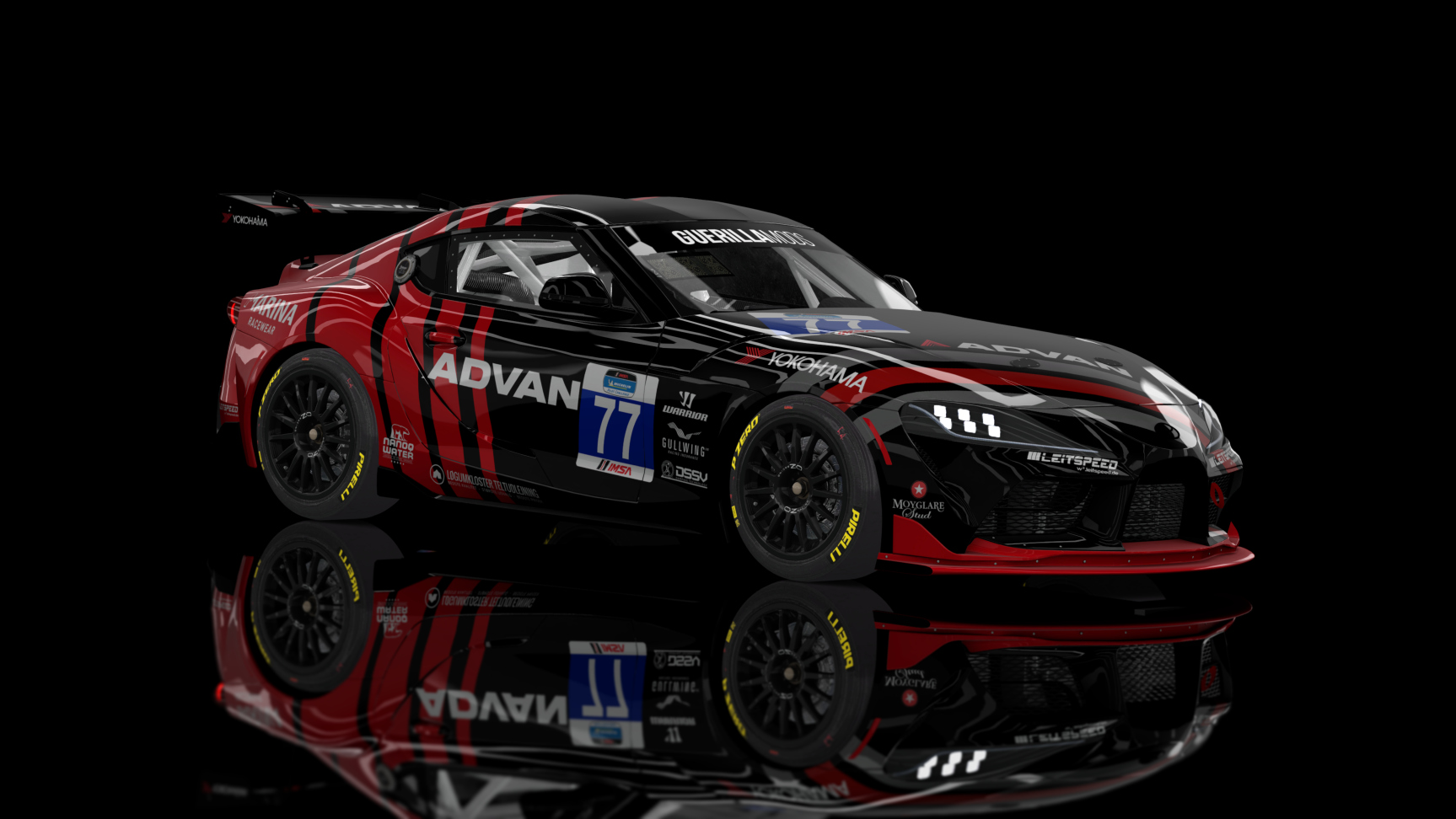 ACFGT4 - Toyota Supra A90 2019, skin Advan_Racing