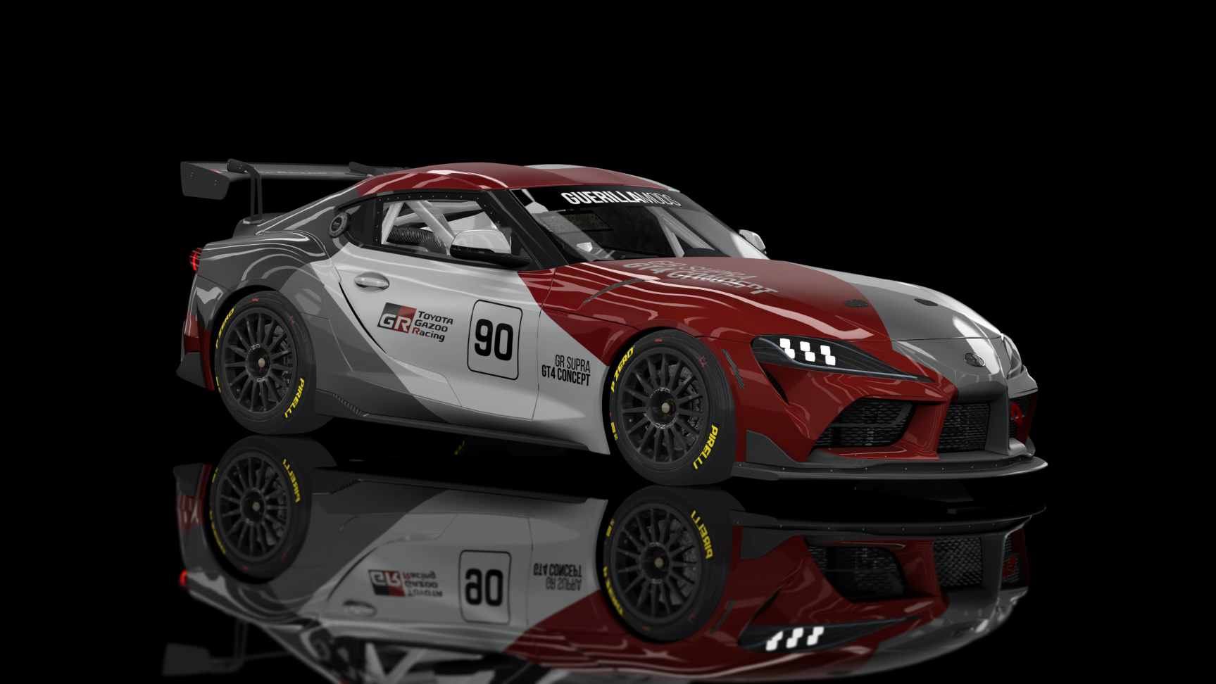 ACFGT4 - Toyota Supra A90 2019, skin Concept