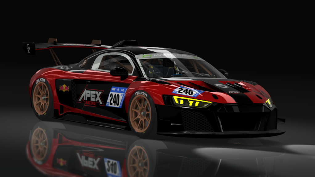 GT2 GUE - Audi R8 LMS, skin NBR24_RACE2022_GT2_240