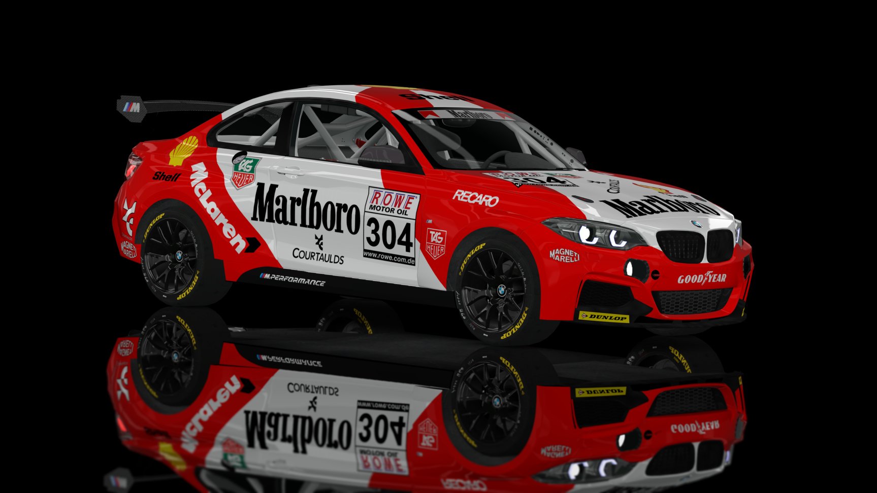 Cup - BMW M240i Cup 2022, skin BMW McLaren Shell 304