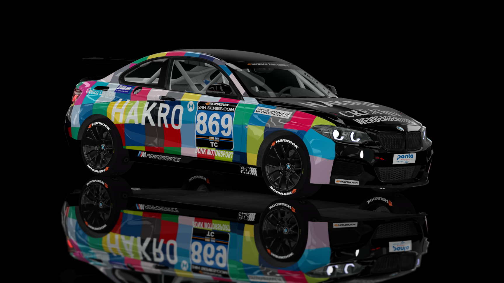 Cup - BMW M240i Cup 2022, skin BONK_24H_869