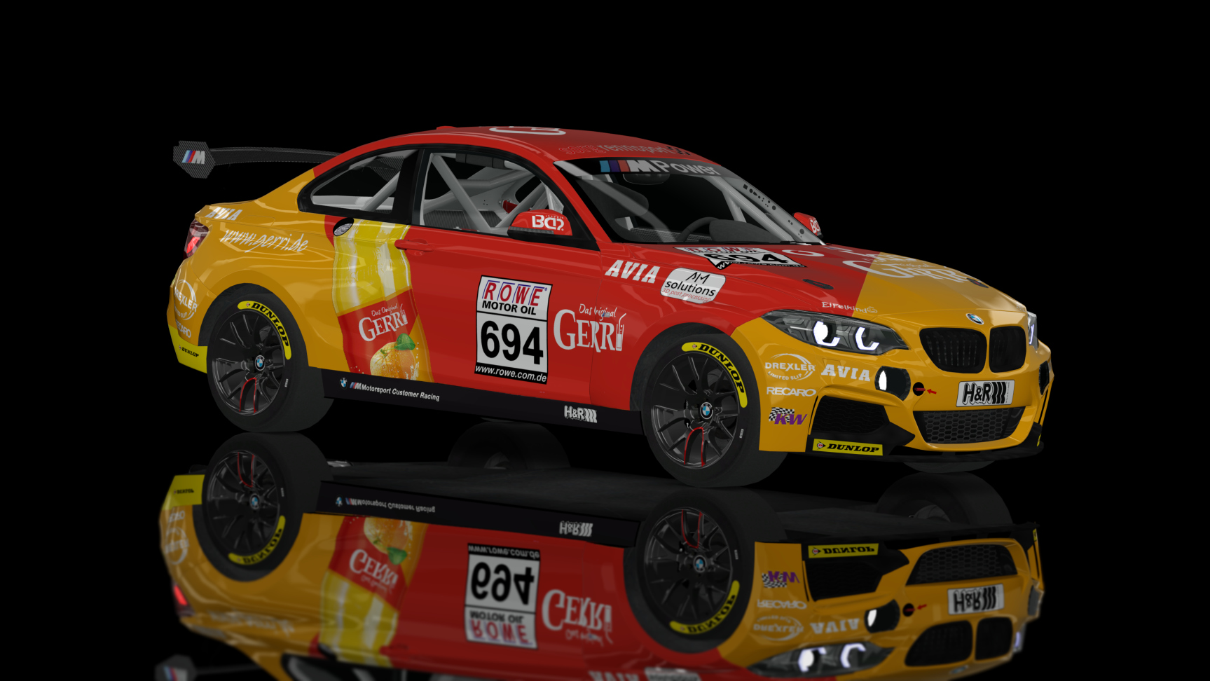 Cup - BMW M240i Cup 2022, skin VLN BMW Avia Sorg Rennsport 694