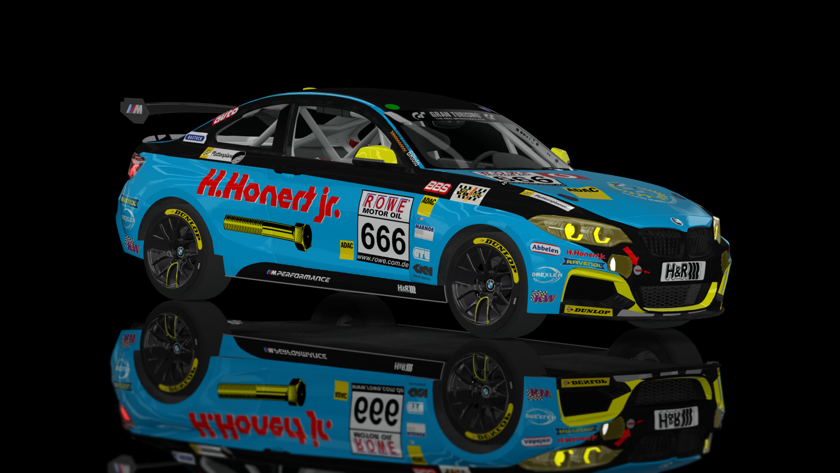 Cup - BMW M240i Cup 2022, skin VLN BMW Scheid Motorsport 666