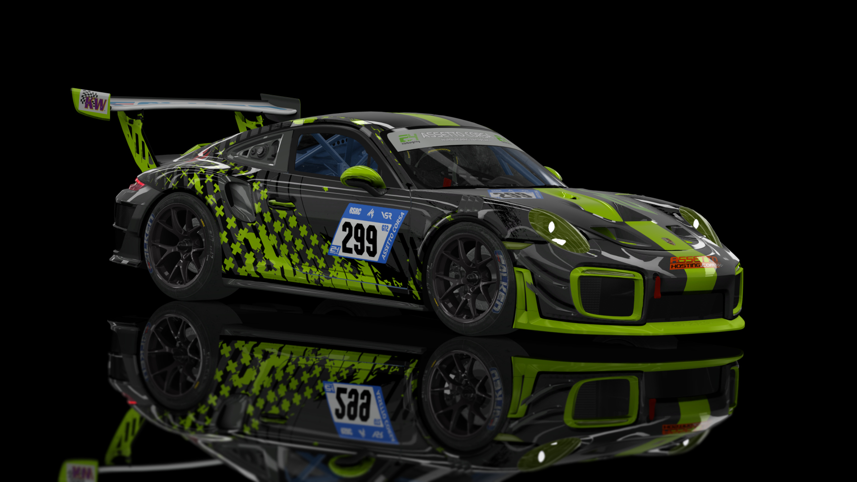 GT2 GUE - Porsche 911 GT2 RS Clubsport, skin NBR24_RACE2023_GT2_299