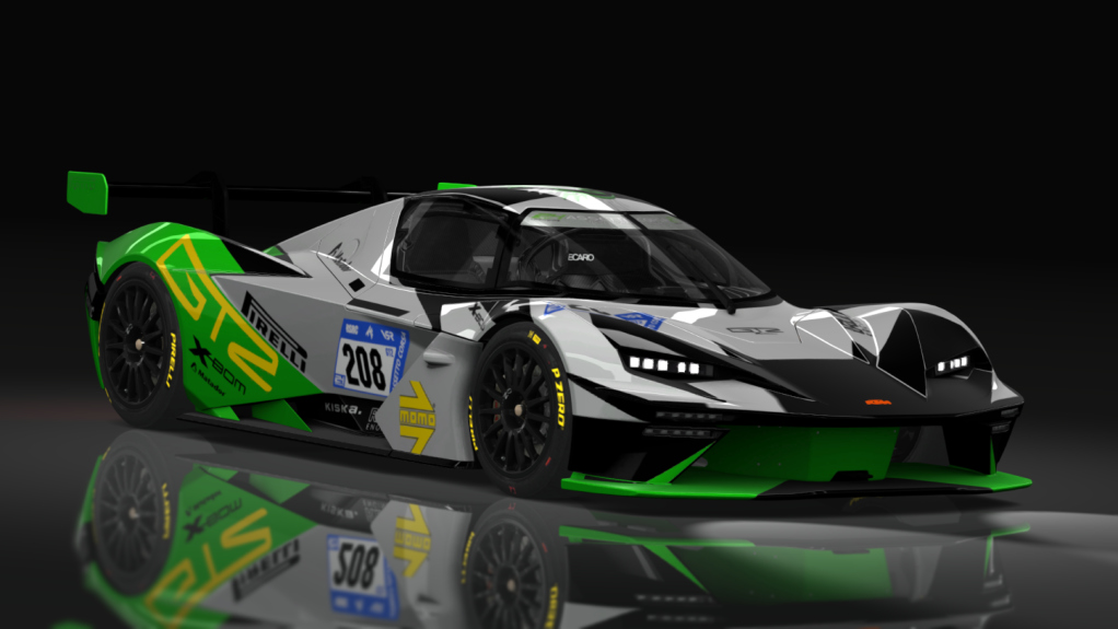 GT2 GUE - KTM X-BOW, skin NBR24_RACE2022_GT2_208