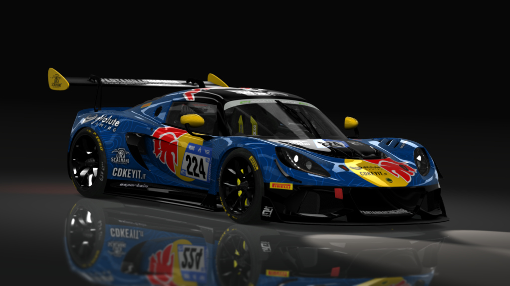 GT2 GUE - Lotus Exige GT2, skin NBR24_RACE2022_GT2_224