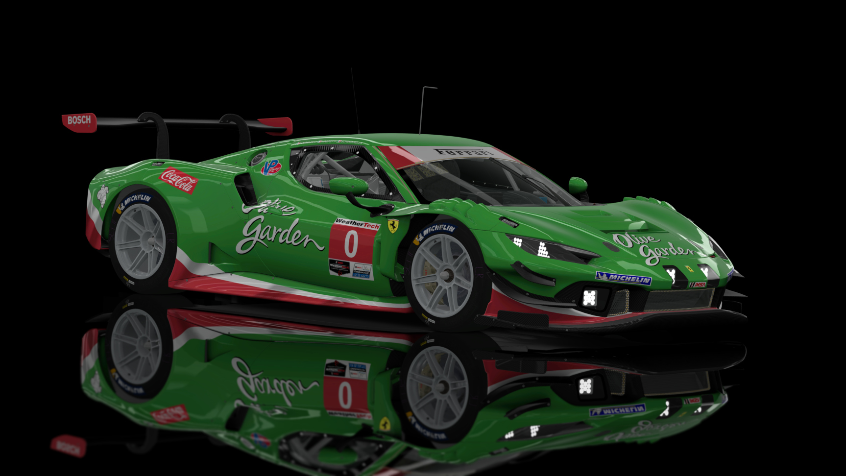 GT3 EVO - Ferrari 296 GT3 2023 FSR, skin Custom_0_OliveGarden