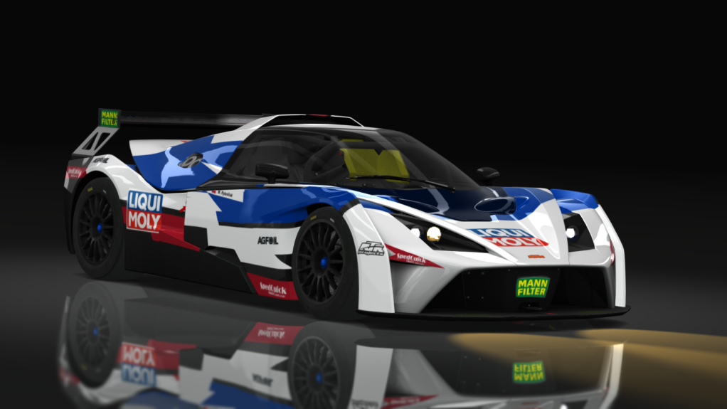 GT4 - KTM X-Bow 2014, skin Marek Rybnicek (KTM X-BOW)