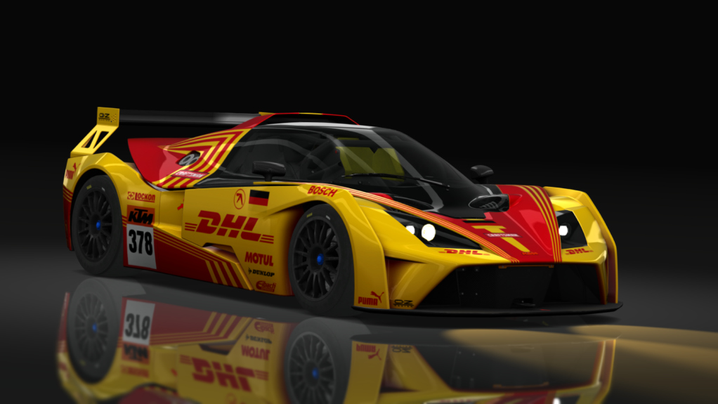 GT4 - KTM X-Bow 2014, skin dhl