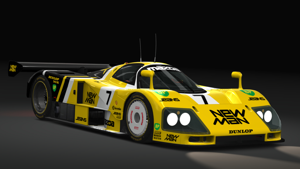 Gr. C - Mazda 787B, skin 07_newman_4k