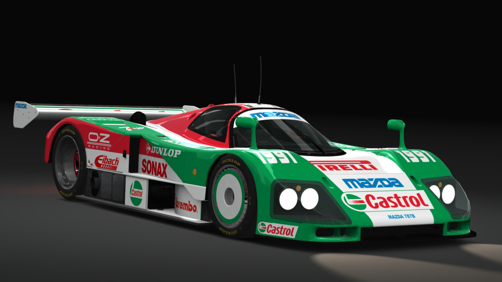 Gr. C - Mazda 787B, skin castrol_4k