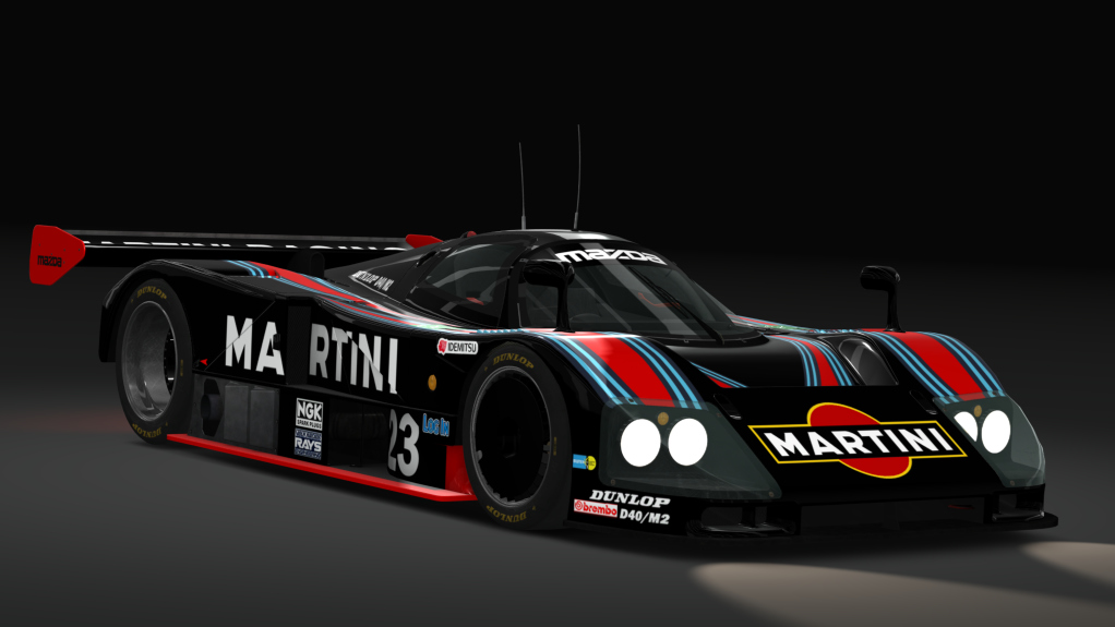 Gr. C - Mazda 787B, skin martini_23