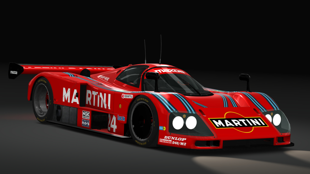 Gr. C - Mazda 787B, skin martini_24