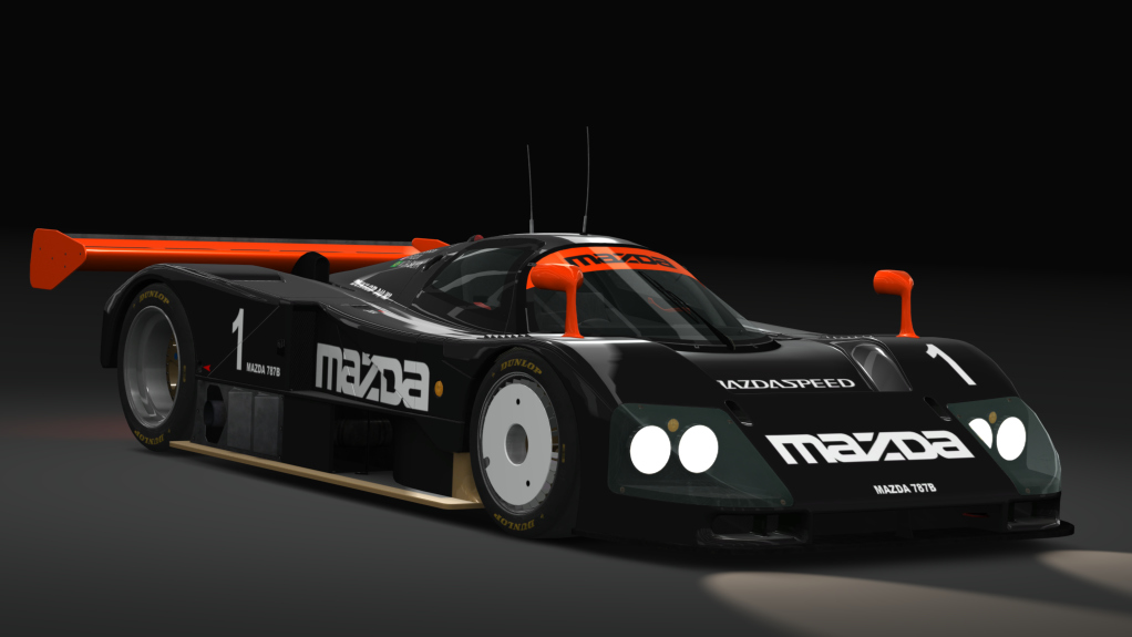 Gr. C - Mazda 787B, skin ps_black_01