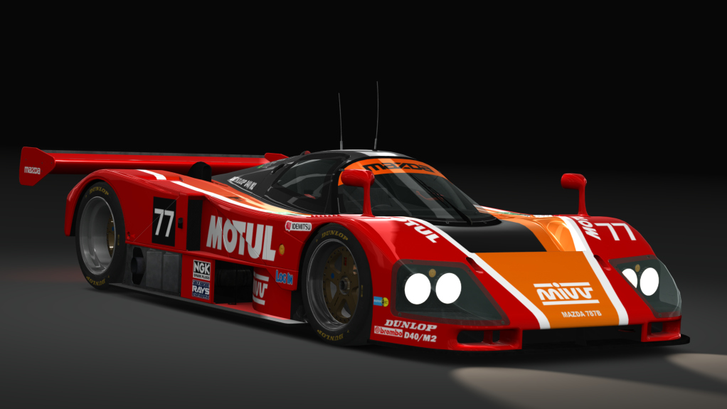 Gr. C - Mazda 787B, skin ps_motul_77