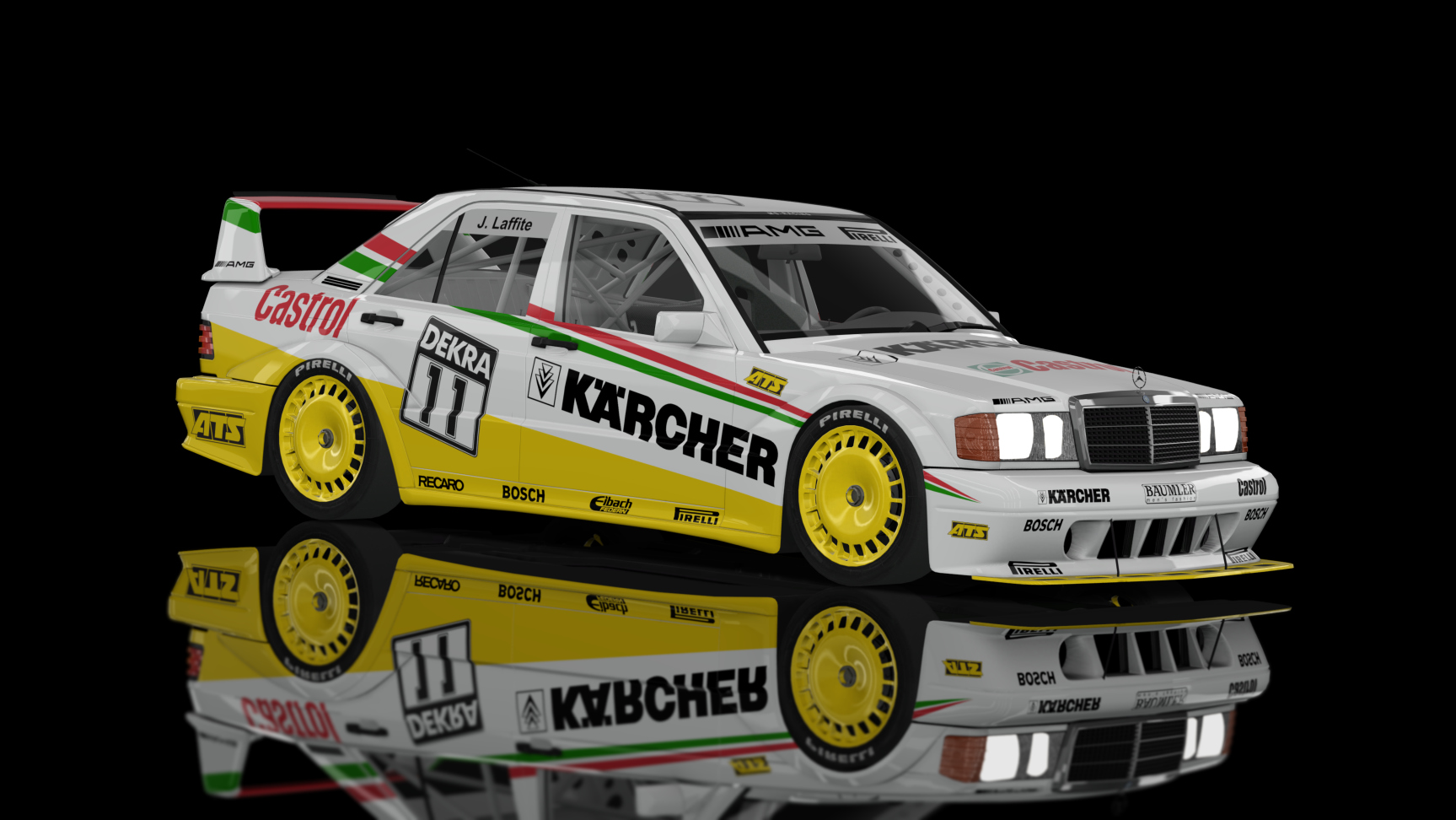 CLASSIC GR.A - Mercedes-Benz 190E EVO II 1990, skin 11_Laffite