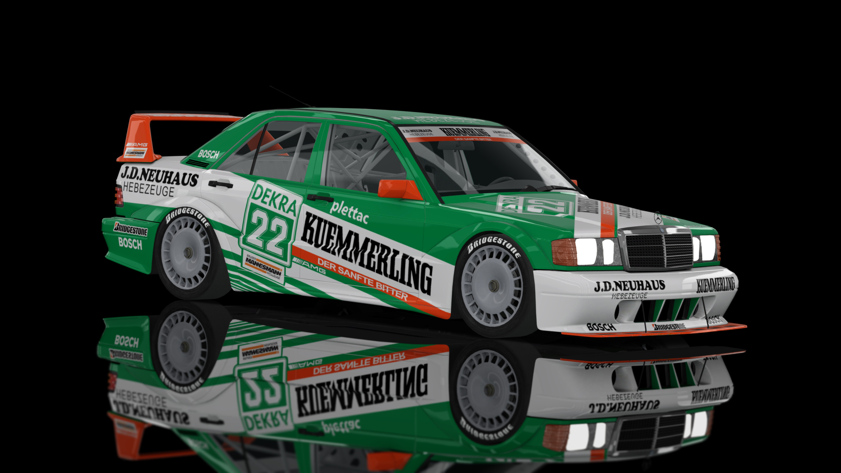 CLASSIC GR.A - Mercedes-Benz 190E EVO II 1990, skin 22_Kuemmerling