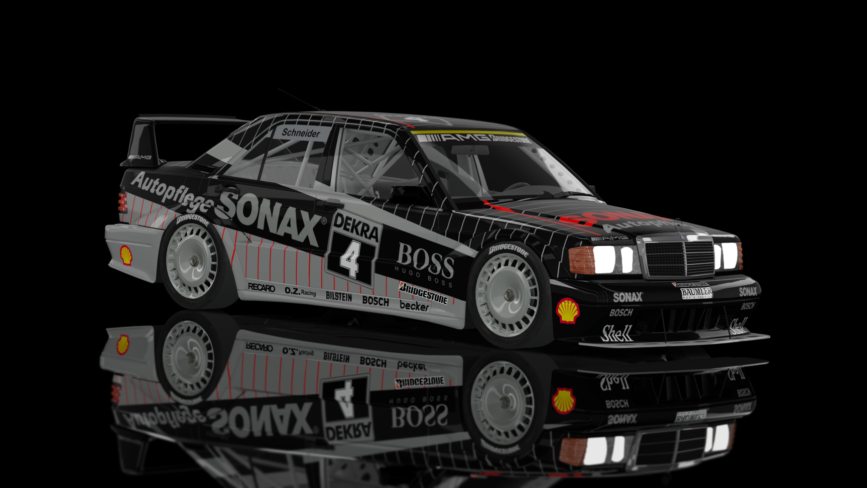 CLASSIC GR.A - Mercedes-Benz 190E EVO II 1990, skin 4_Schneider