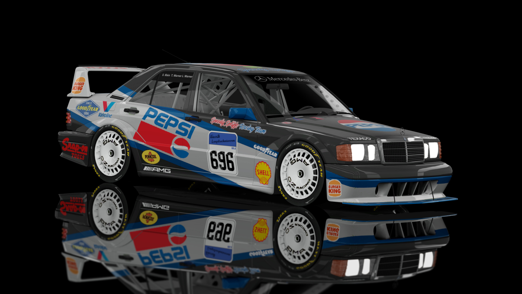 CLASSIC GR.A - Mercedes-Benz 190E EVO II 1990, skin NBR12_CLASSIC2023_GRA_696