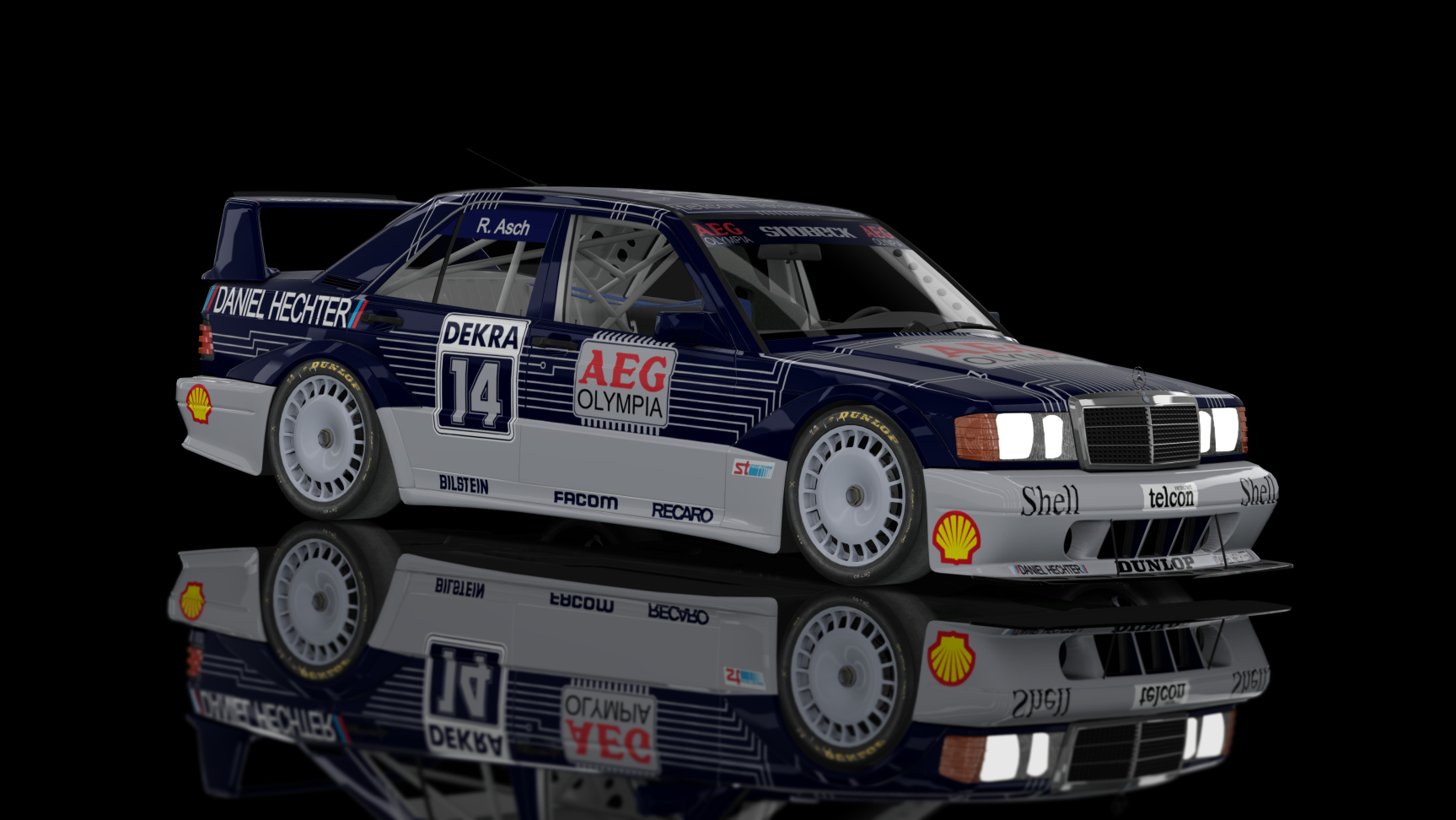 CLASSIC GR.A - Mercedes-Benz 190E EVO II 1990, skin Snobeck_AEG_14