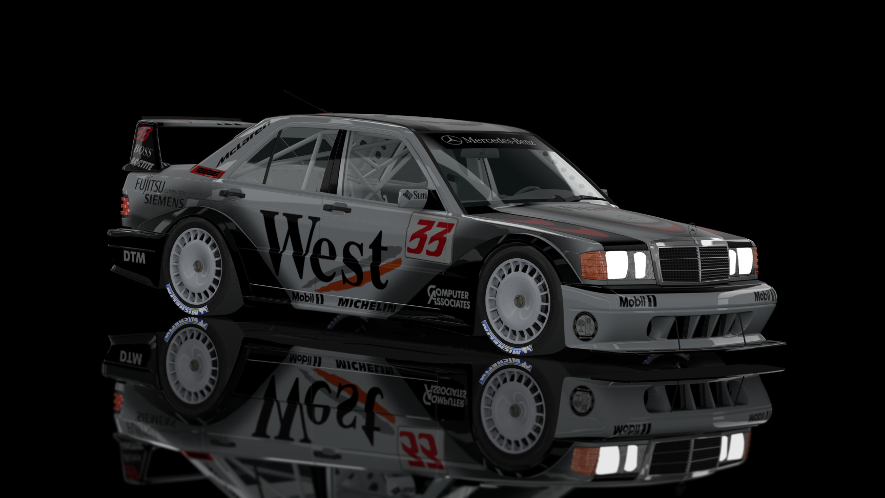 CLASSIC GR.A - Mercedes-Benz 190E EVO II 1990, skin west_33