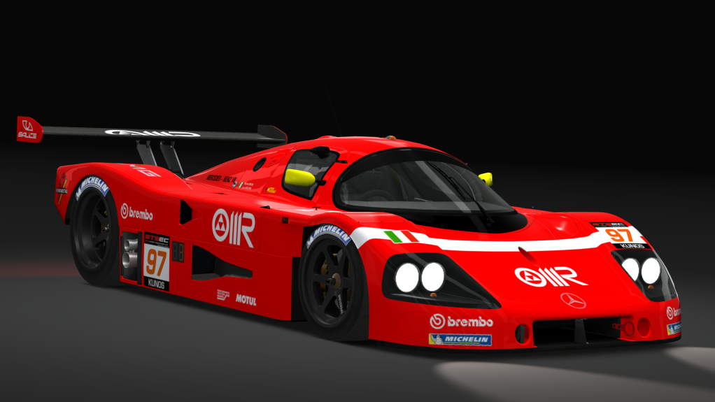 Gr. C - Mercedes-Benz C9 1989 LM, skin RDN_GTSE_CorsaItalia