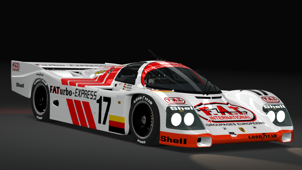 Gr. C - Porsche 962 C Long Tail, skin 1993_LM_FaTurbo_17