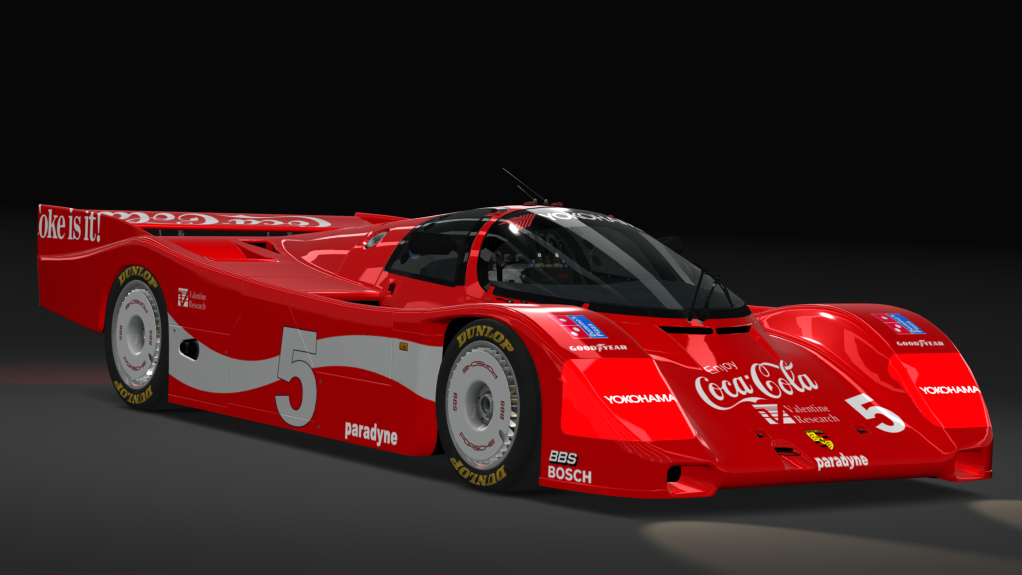 Gr. C - Porsche 962 C Long Tail, skin Coke_05