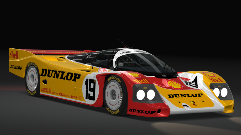 Gr. C - Porsche 962 C Long Tail, skin Porsche_AG_19