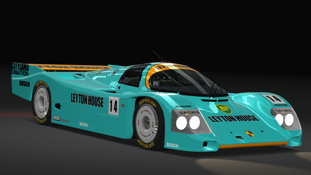 Gr. C - Porsche 962 C Long Tail, skin leyton_14