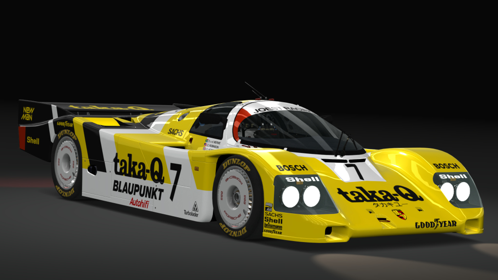 Gr. C - Porsche 962 C Long Tail, skin taka_q_07