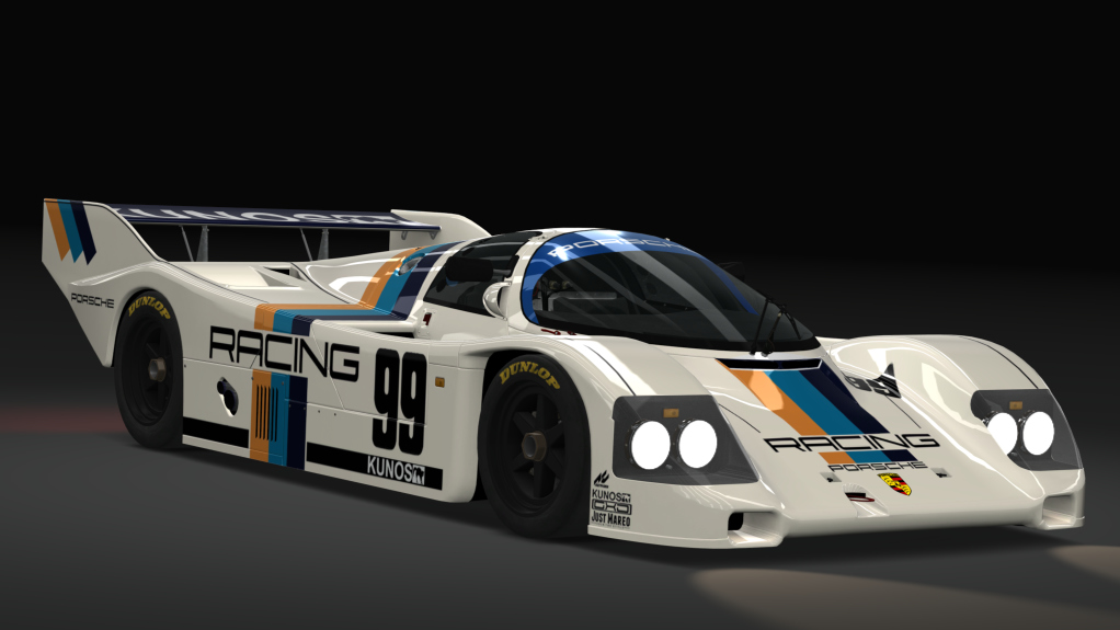 Gr. C - Porsche 962 C Short Tail, skin 04_racing_99