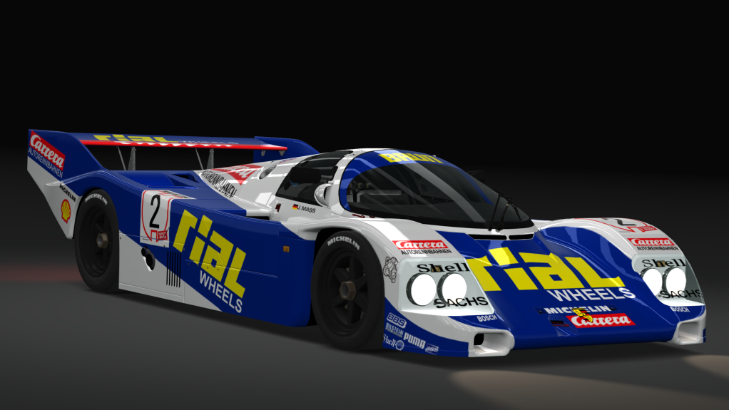 Gr. C - Porsche 962 C Short Tail, skin Rial_02