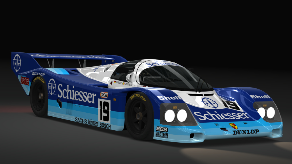 Gr. C - Porsche 962 C Short Tail, skin schiesser_19