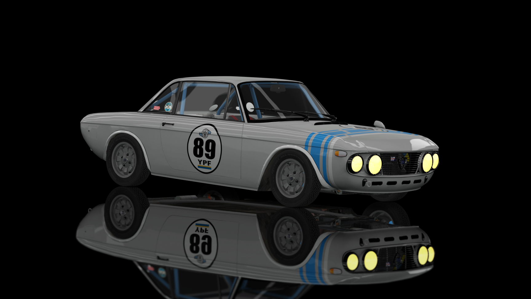 CLASSIC GR.2 - Lancia Fulvia 1.6 1963, skin Plata_89